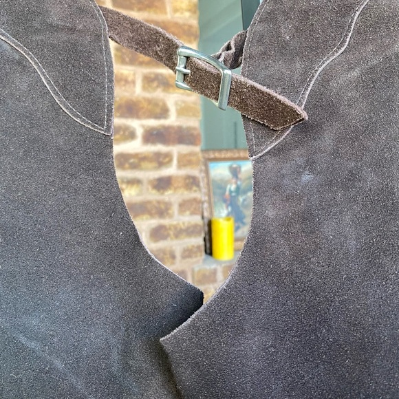 Vintage suede leather chaps - Picture 2 of 4